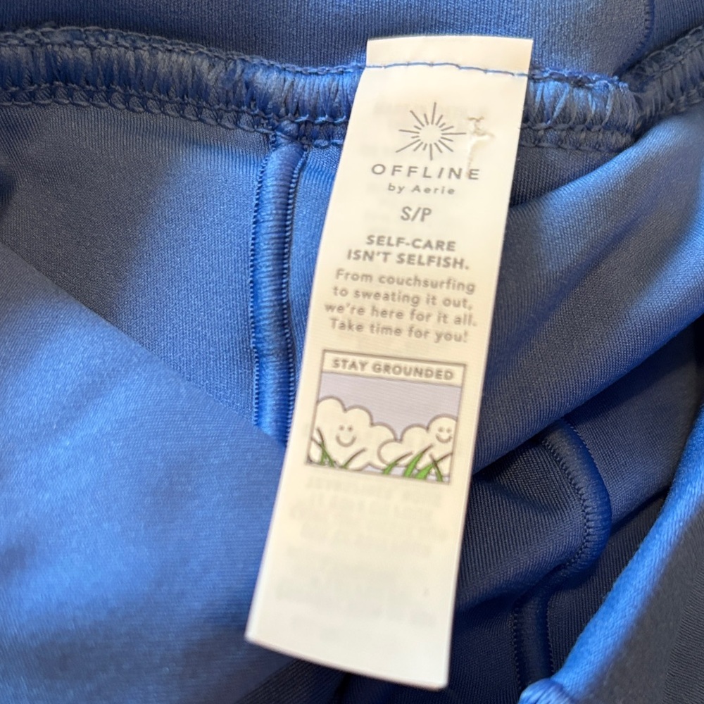 AERIE Blue Offline Seamless Active Skort - size Small - Picture 11 of 11
